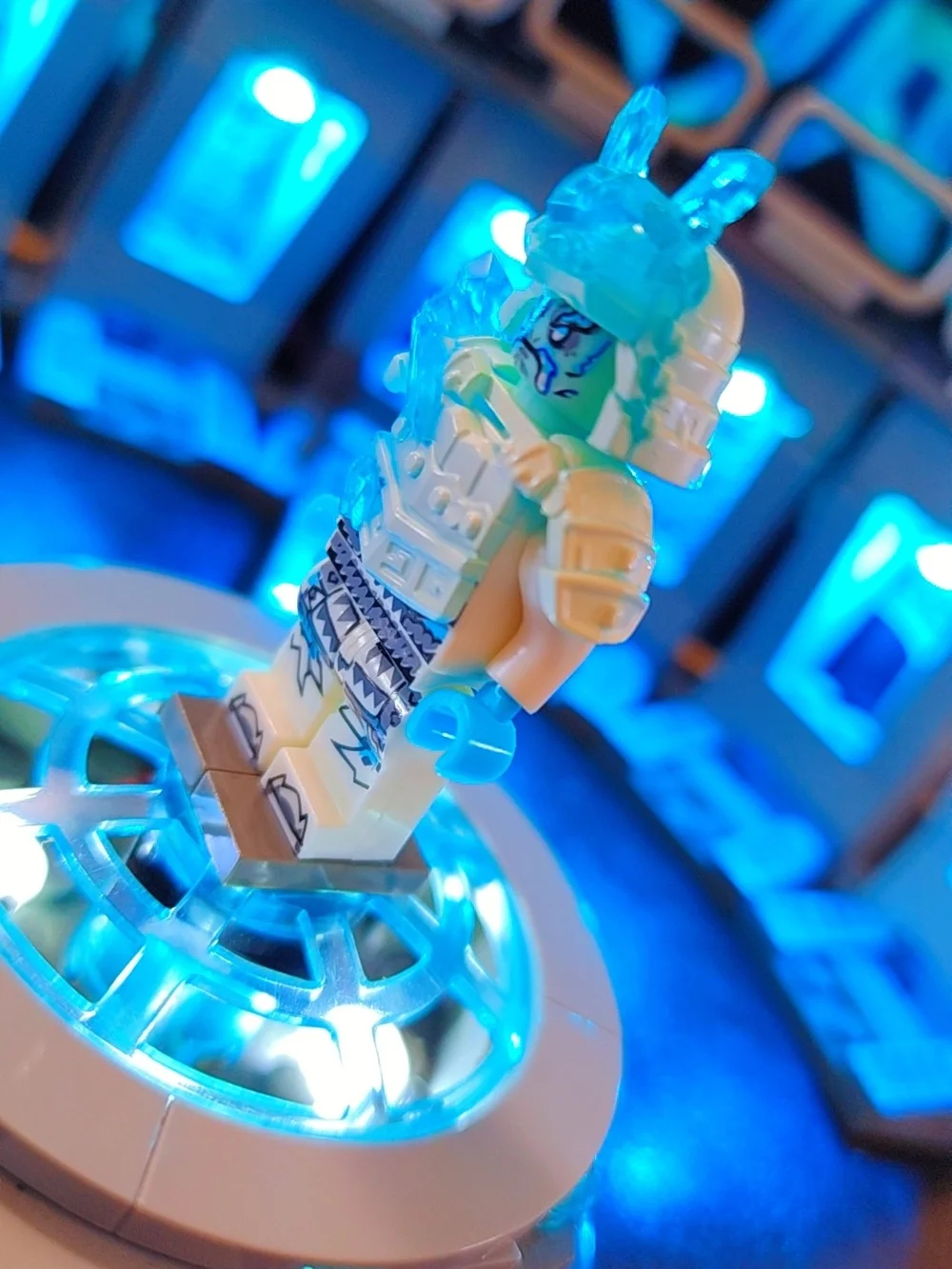 Ninjago Ice Emperor Zane Minifigure Lego Compatible
